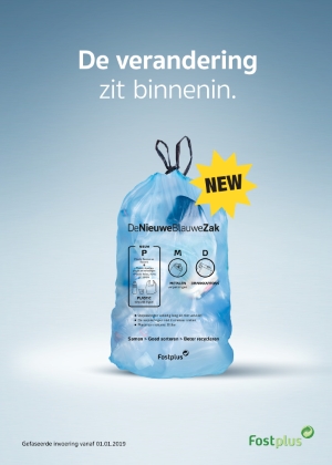 Tien Accumulatie Typisch Vanaf 2019 mogen alle plastic verpakkingen in de blauwe zak - www.detic.be